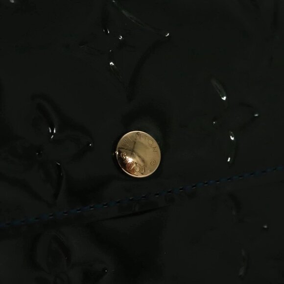 LOUIS VUITTON Vernis Portefeiulle Sarah Long Wallet Bluenuit - Picture 11 of 16